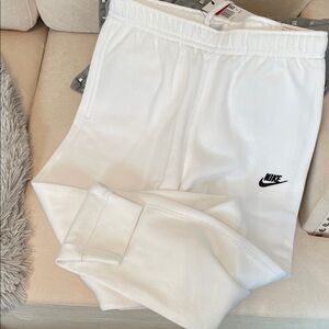Nike Men’s White Sweatpants